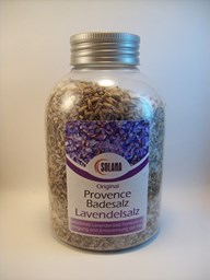 Zeige Details für Badesalz mit Lavendel, 500g in einer Flasche Bild von Badesalz mit Lavendel, 500g in einer Flasche