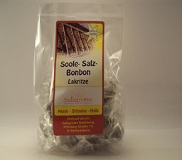 Zeige Details für Bonbon Soole- Salz Lakritz ATEM - STIMME - HALS Bild von Bonbon Soole- Salz Lakritz ATEM - STIMME - HALS